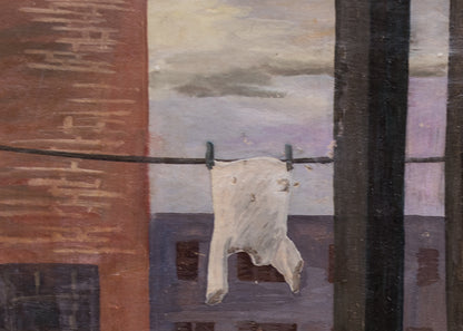 Back Porch, 11, Casein Painting