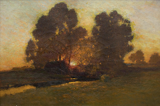 Charles Partridge Adams (1858-1942) artwork for sale. Untitled (Sunset Landscape), Painting, Denver, Colorado, Art Gallery)