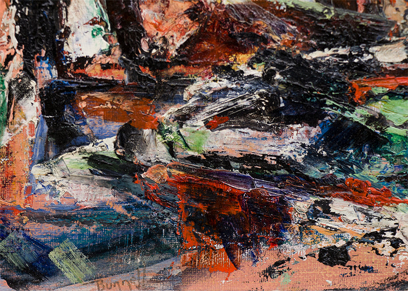 Untitled (Sacred Family), Painting, circa 1950