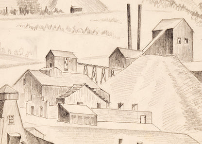 Gold Coin Mines Company, Nevadaville, Colorado, Drawing, 1933