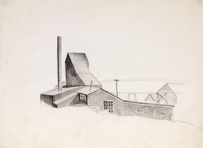 Arnold Ronnebeck (1885-1947) artwork for sale. Colorado Mine Study, Painting, circa 1932, Denver, Colorado, Art Gallery)