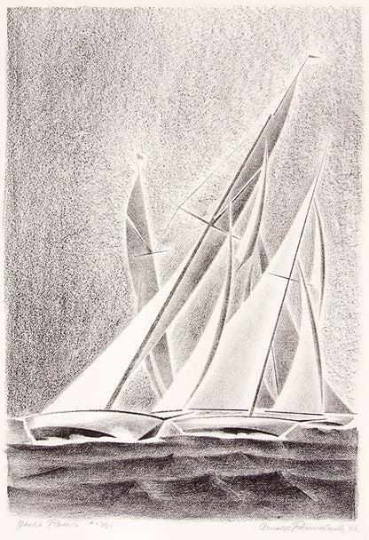 Arnold Ronnebeck (1885-1947) artwork for sale. Yacht Races (Grand Lake, Colorado); 23 of 25, Print, 1933, Denver, Colorado, Art Gallery)