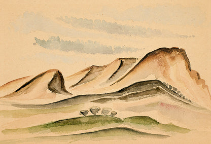 Arnold Ronnebeck (1885-1947) artwork for sale. New Mexico Hills, Painting, circa 1927, Denver, Colorado, Art Gallery)