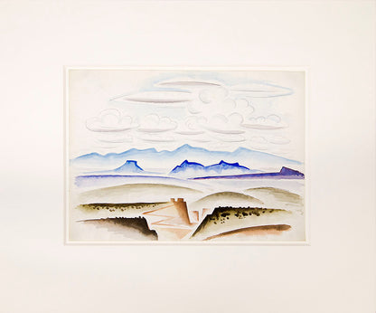 Northern New Mexico Landscape, Painting, circa 1927
