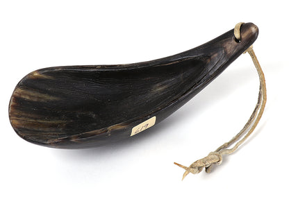 Carved Buffalo Horn Spoon