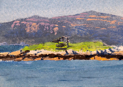 Untitled (California Coast), Painting, circa 1925