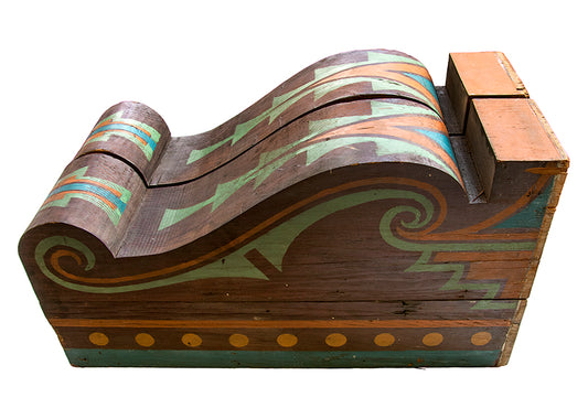 artwork for sale. Pair of New Mexican Painted Wooden Corbels, Pair of Corbels, circa 1940, Denver, Colorado, Art Gallery)