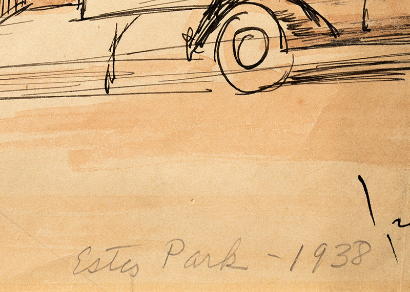 Estes Park (Colorado), Painting, 1938