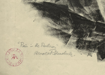 Rain in the Rockies, Print, circa 1939