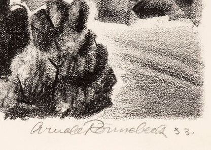 Memories of Gold Days (Old Mine Ruins, Colorado), Print, 1933