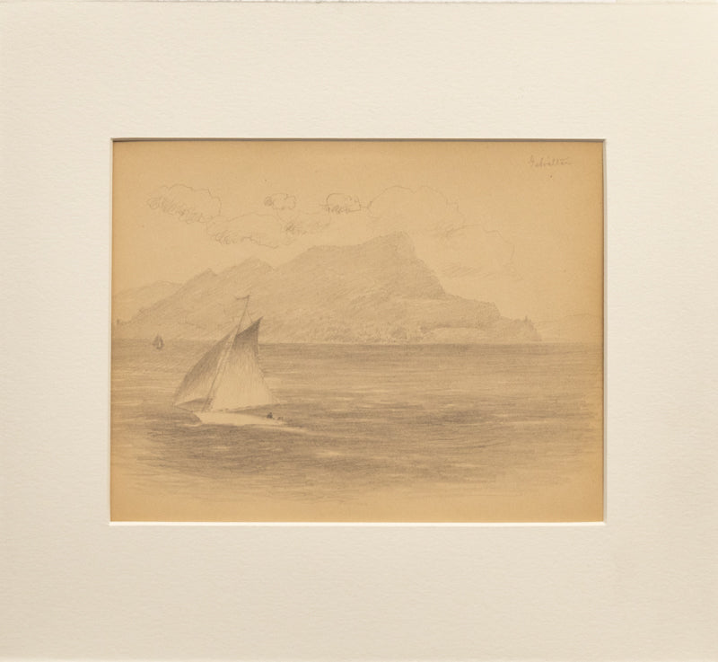 Untitled (Gibralter), Drawing, circa 1910