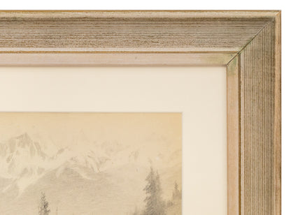 Untitled (Two Men Near Twin Sisters), Drawing, circa 1910