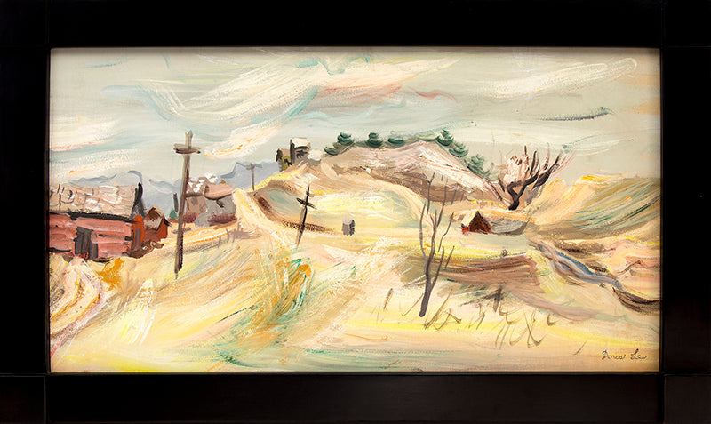 Untitled (Colorado Mountain Town), Painting