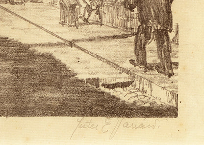 Untitled (Street Scene), Print