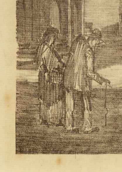 Untitled (Street Scene), Print