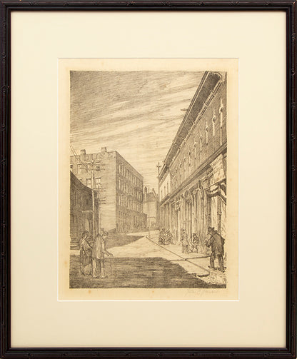Untitled (Street Scene), Print