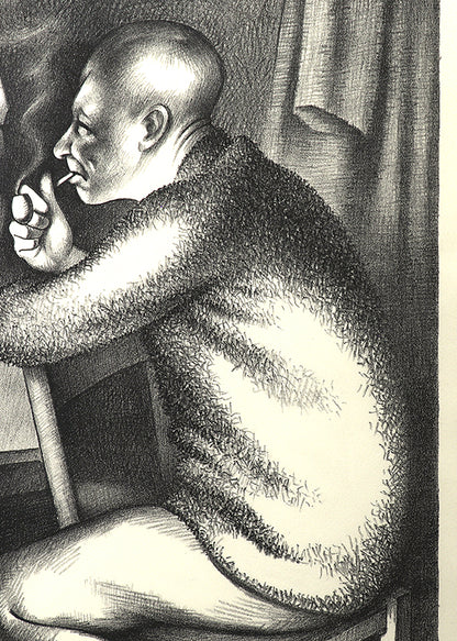 Card Players (16/100), Print, circa 1959
