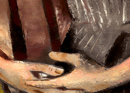 Untitled (Portrait of Bessy Lyon, Artist's Wife), Painting, 1945