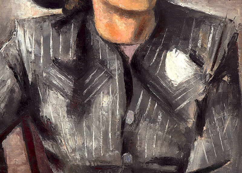 Untitled (Portrait of Bessy Lyon, Artist's Wife), Painting, 1945