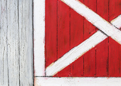 Barn Side with Sliding Doors, Drawing, 1983