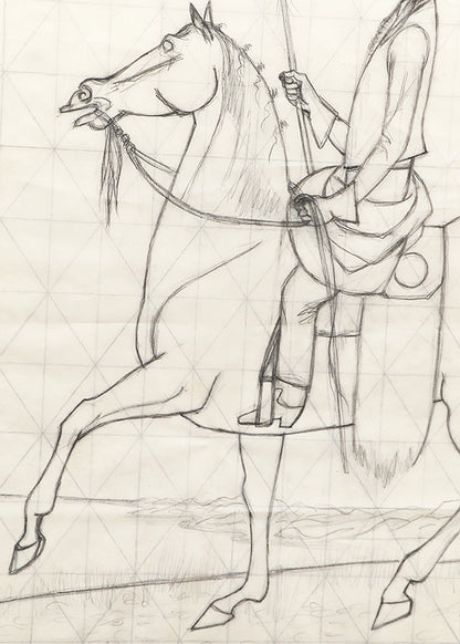 Untitled (Sketch for Mural), Drawing
