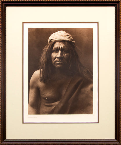 Mohave Chief, Portfolio #2, Plate #57, Photogravure, 1903