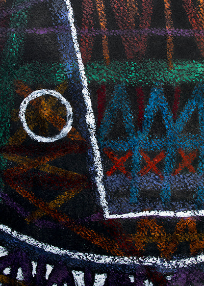 Still Life and Round Lace Table, Painting, 1960