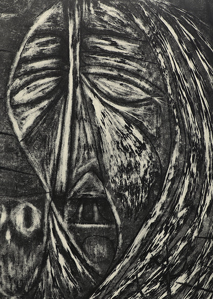 The Old Witch (Ed's Last Litho) (2/5), Print, 1948