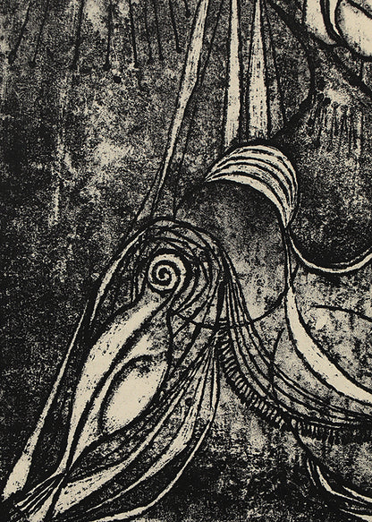 Clytemnestra (Abstracted Portrait of a Woman), Print, 1948