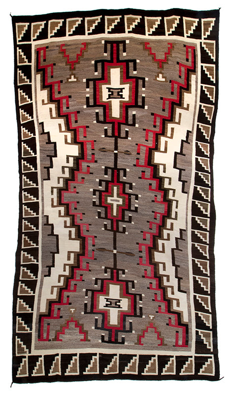 Diné (Navajo) artwork for sale. Ganado Trading Post Rug, circa 1930, Denver, Colorado, Art Gallery)