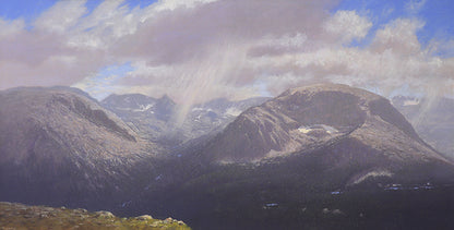 Raymond Knaub (1940-) artwork for sale. Terra Tomah Mountain - Rocky Mountain National Park, Colorado, Painting, Denver, Colorado, Art Gallery)