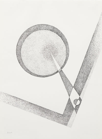 James Meek (1928-) artwork for sale. Untitled (Abstract in Black and White), Drawing, Denver, Colorado, Art Gallery)