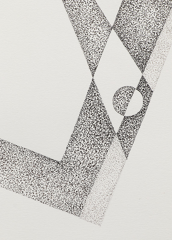 Untitled (Abstract in Black and White), Drawing