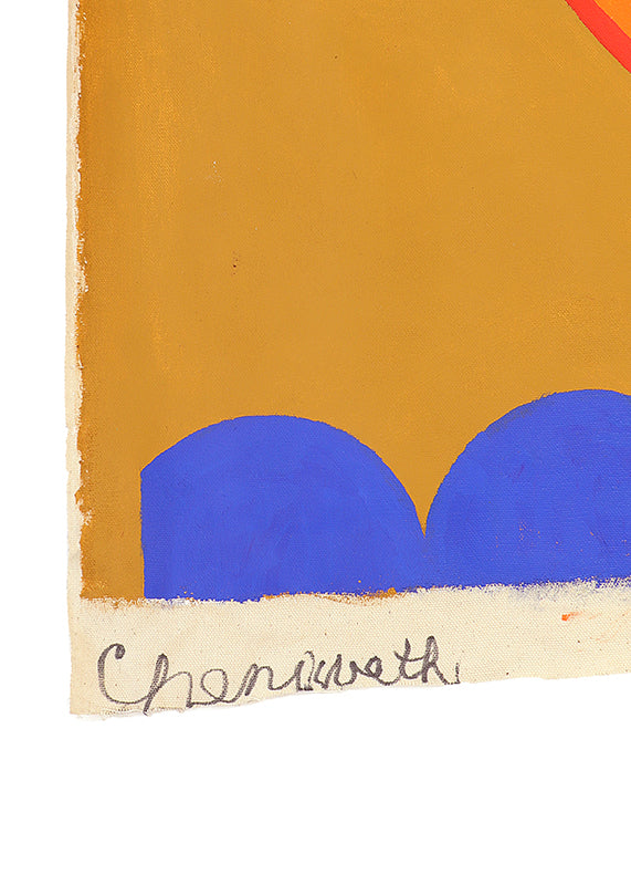 Untitled (Blue Bicycle with Orange Wheels), , circa 1960-1970