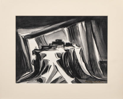Walpi #19 (Hopi Village on First Mesa, Arizona), Painting, 2004