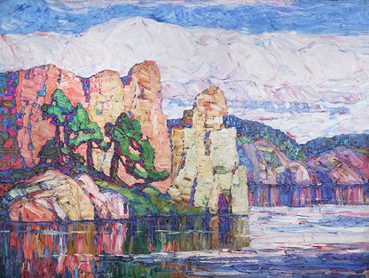 Silent Waters (Colorado), Painting, 1923