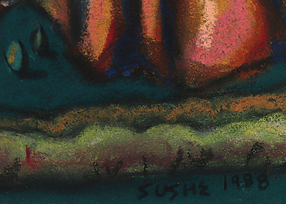 Untitled (Garden of the Gods near Colorado Springs), Drawing, 1988
