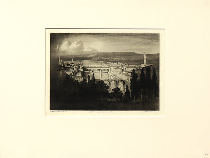 Florence From San Miniato (Italy), Print, circa 1905