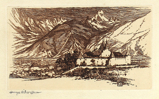 George Elbert Burr (1859-1939) artwork for sale. In the Rhone Valley, France, Print, circa 1905, Denver, Colorado, Art Gallery)