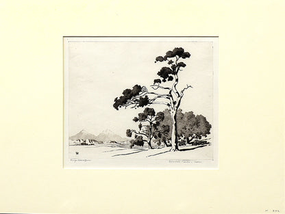 Spanish Peaks, Colorado, Print, circa 1925