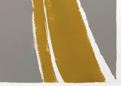 Untitled (Abstract Pink, Grey, and Yellow), Print, circa 1990-2005