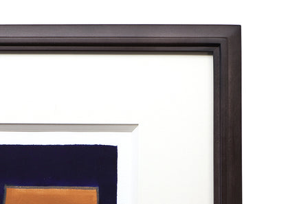 Taos II (Composition with Umber, Blue, and Cream), Print, circa 1990-2005