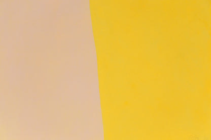 Yellow Series #5 (Abstract in Yellow, Pink, White, and Black), Painting, 2006