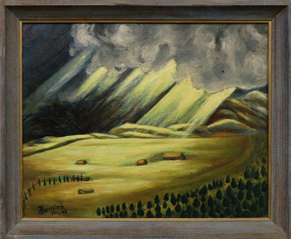 After Storm, San Cristobal Valley Ranch, Taos-Questa Road (Santa Fe, New Mexico), Painting, 1968
