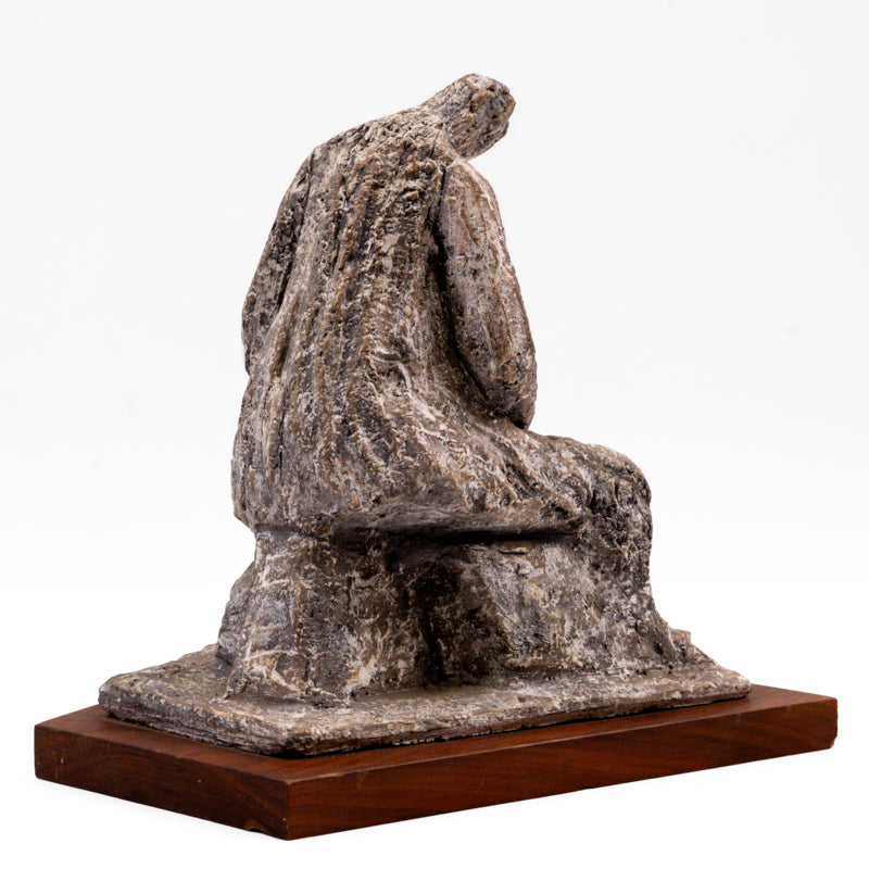 Moses (Sculpture of Seated Figure), Sculpture, circa 1960-1980