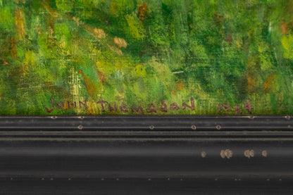 Untitled (High Bridge, Along the Harlem River Drive, New York), Painting, 1924