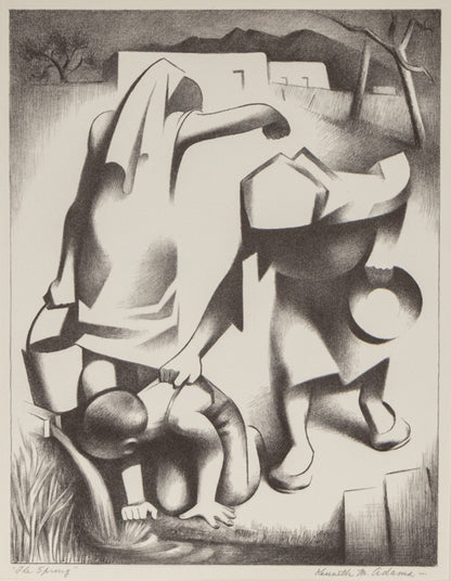Taos Indian Woman, Print, 1950