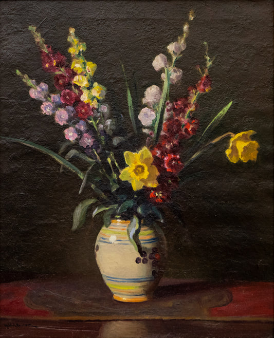 Robert Graham (1873-1946) artwork for sale. Untitled (Still Life with Daffodils), Painting, Denver, Colorado, Art Gallery)