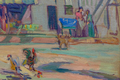 Adams Crossing (Colorado Springs, Colorado), Painting, circa 1930-1940