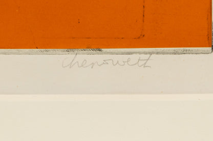 Homage to E.W. (Emerson Woelffer), Print